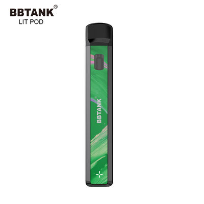 کویل سرامیکی باتری قابل شارژ 1.0ml cbd oil دستگاه یکبار مصرف Vape pod