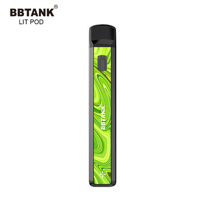 Metal No Clogging CBD یکبار مصرف دستگاه Vape CE Healthy E Cig