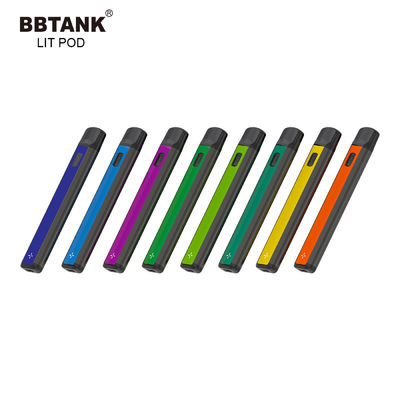 کویل سرامیکی باتری قابل شارژ 1.0ml cbd oil دستگاه یکبار مصرف Vape pod