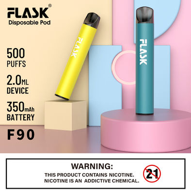 سیگار یکبار مصرف 2 میلی لیتر سیگار مایع الکترونیکی 350mah قابل شارژ Pod Vape