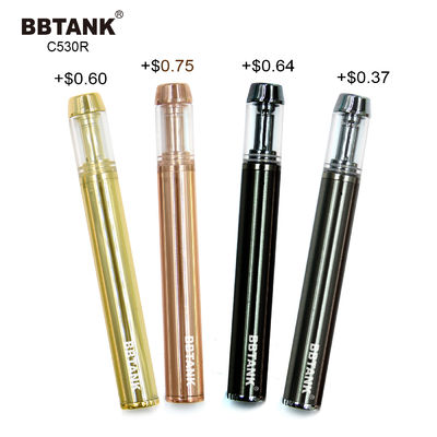 سرامیک کویل CBD دستگاه یکبار مصرف Vape دستگاه های بخور قابل حمل 12 میلی متری