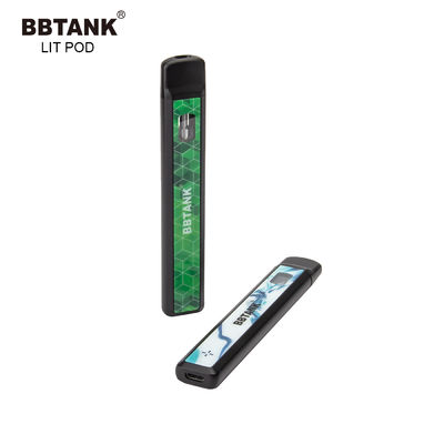 Metal No Clogging CBD یکبار مصرف دستگاه Vape CE Healthy E Cig