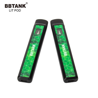 Metal No Clogging CBD یکبار مصرف دستگاه Vape CE Healthy E Cig