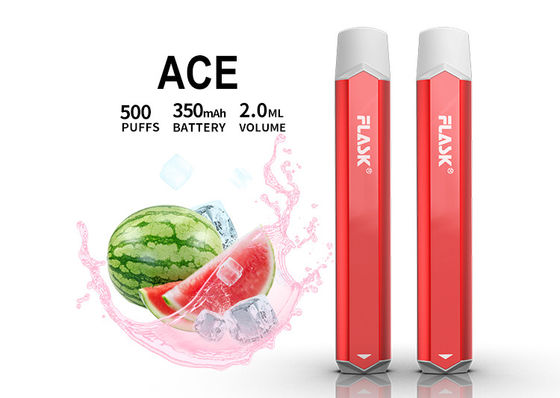 2ml 1.5oHM قلم بخور طعم دار ، 500 پف یکبار مصرف Vape