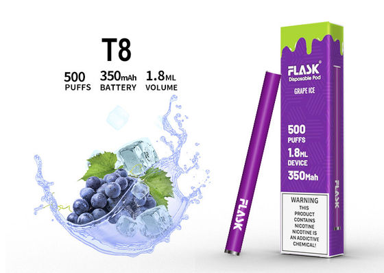Cotton Coil 1.8ml سیگار الکترونیکی قابل حمل 1.5oHM Vape Pen Stick