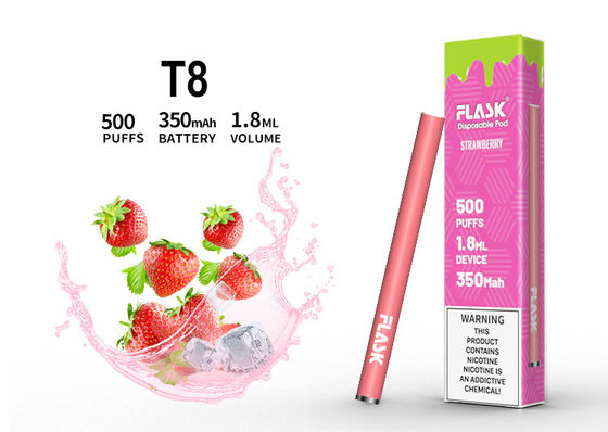 Cotton Coil 1.8ml سیگار الکترونیکی قابل حمل 1.5oHM Vape Pen Stick