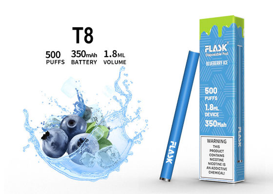 Cotton Coil 1.8ml سیگار الکترونیکی قابل حمل 1.5oHM Vape Pen Stick