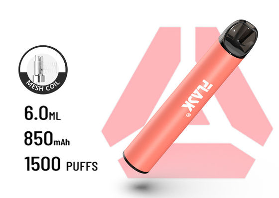 F900 P6 بهترین AirFlow یکبار مصرف VapePen بزرگ پفک 1500puffs meshcoil باتری ظرفیت 850Mah