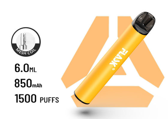 F900 P6 بهترین AirFlow یکبار مصرف VapePen بزرگ پفک 1500puffs meshcoil باتری ظرفیت 850Mah