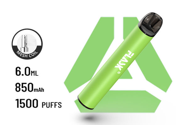 F900 P6 Freshvape vapenation Vape Pen 1500puffs مش سیم پیچ 6.0 میلی لیتر آب میوه