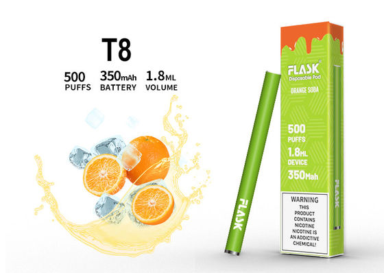 دستگاه یکبار مصرف Vape Pod FCC 1.8ml ، قلم الکترونیکی Vape 1.5oHM