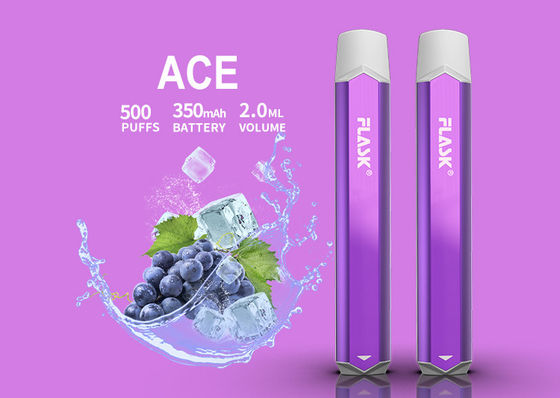 500puffs 350mAH E Cigarette Vaporizer Smok Nic Salt Device Aluminium Alloy