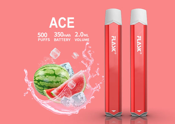 500puffs 350mAH E Cigarette Vaporizer Smok Nic Salt Device Aluminium Alloy