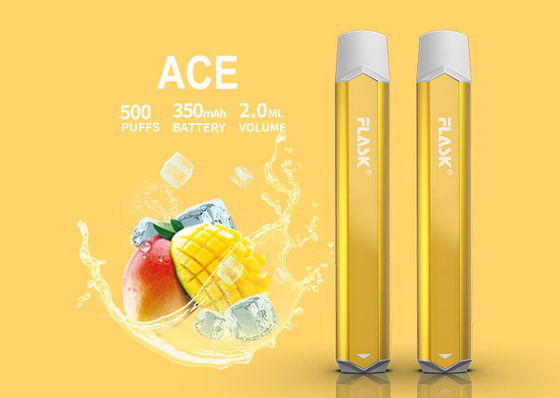 500puffs 350mAH E Cigarette Vaporizer Smok Nic Salt Device Aluminium Alloy