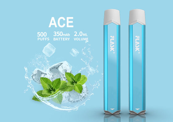 500puffs 350mAH E Cigarette Vaporizer Smok Nic Salt Device Aluminium Alloy