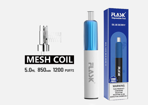 سیگار الکترونیکی سالم 50 میلی گرم نیکوتین All In One Vape Device 850mAh