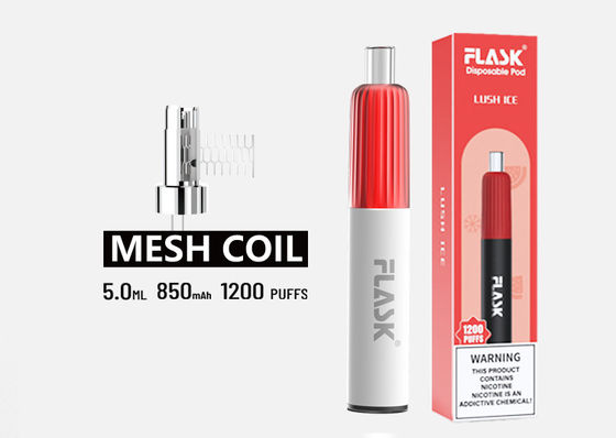 OEM Strawberry Ice 5g یکبار مصرف عطر Vape Pod دستگاه
