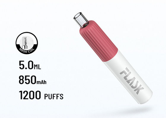 850mAh 2 Nic نمک نیکوتین Vaporizer Pen Mesh Coil Vape Pre Pods