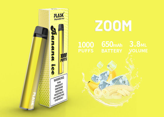 کارتریج روغن سرامیکی 1000puffs ، 3.8ml 650Mah طعم CBD Vape Cartridge