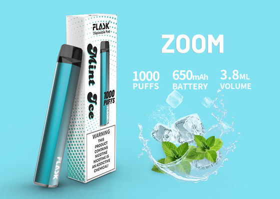 کارتریج روغن سرامیکی 1000puffs ، 3.8ml 650Mah طعم CBD Vape Cartridge