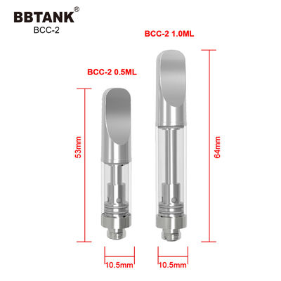 سرامیک دلتا 8 1.0ml سیگار الکترونیکی CBD THC Vape Cartridge Coil