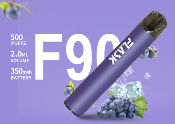 CE 350mah یکبار مصرف Vape Pod ، 500puff سیگار الکترونیکی مایع