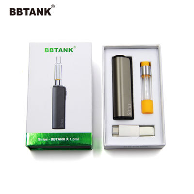 کارتریج روغن شیشه دلتا 10 ، 0.3ml کارتریج Vape حشیش رزین زنده