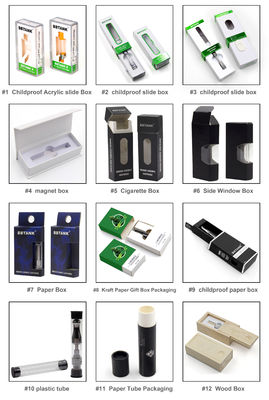 OEM سفارشی CMYK Vape Pen Packaging جعبه ضد کودک EVA Foam در داخل