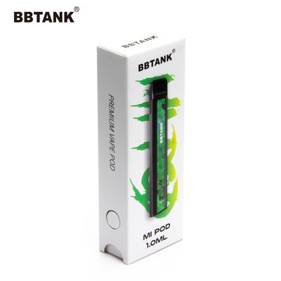جعبه بسته بندی 178 میلیمتری Stamping Vape Pen با لوگو و الگوها