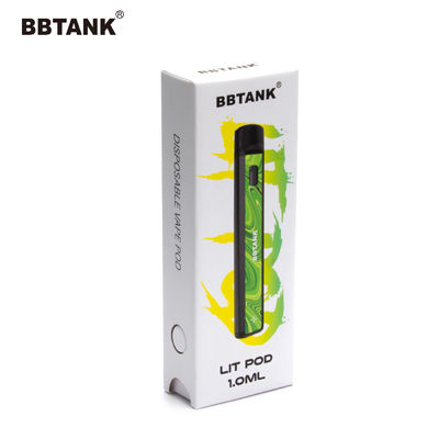 دستمال کاغذی Vape Pen بسته بندی جعبه پوشش UV یکبار مصرف