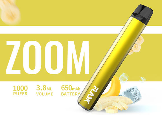 650Mah Electronic 3.8ml 1000puffs Flavored Vaporizer Pen Nicosalt 1٪