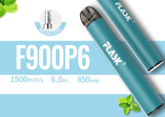 دستگاه های ویپ یکبار مصرف RGBvape SS304 Ecig 1500 puff with Mesh Coil