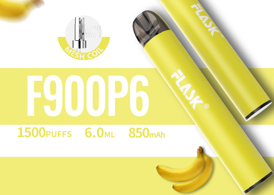 دستگاه های ویپ یکبار مصرف RGBvape SS304 Ecig 1500 puff with Mesh Coil