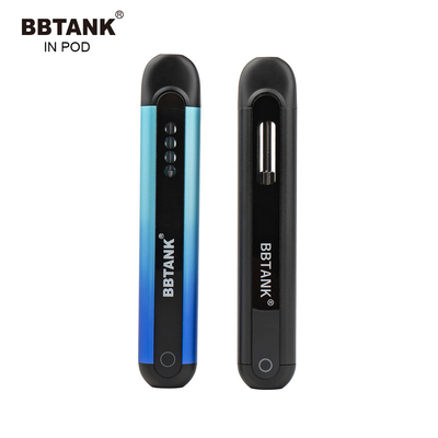 BBTANK 2 میلی لیتر قلم روغن ضخیم دستگاه یکبار مصرف لیل ویپ غلاف قابل شارژ IN POD نشان سفارشی دلتا 8 غلاف روغن قلم ویپ قلم CBD