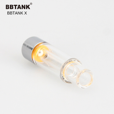 کارتریج فول شیشه ای اصلی کارخانه BBTANK 0.5ml 1.0 2.0 گرمی نخ 510 روغن ویسکوزیته با طیف وسیع مناسب