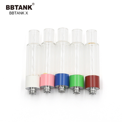 کارتریج فول شیشه ای اصلی کارخانه BBTANK 0.5ml 1.0 2.0 گرمی نخ 510 روغن ویسکوزیته با طیف وسیع مناسب