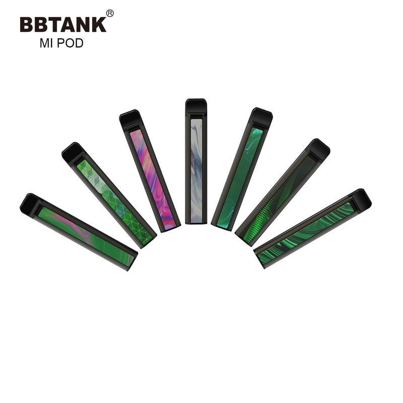 BBTANK Mi POD عمده فروشی CBD/THC Oil Vape Device Vape یکبار مصرف باتری 350mAh قلم بخار کویل سرامیکی