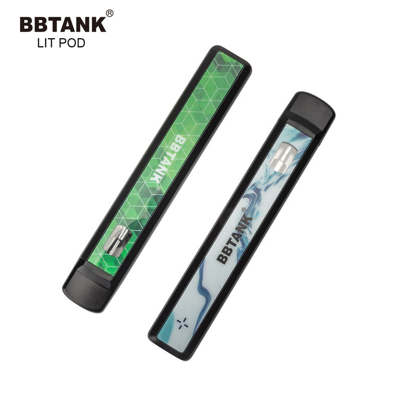 دستگاه سرامیک دلتا 8 cbd thc با ضخامت 1.0 میلی لیتر مخزن قابل شارژ یکبار مصرف